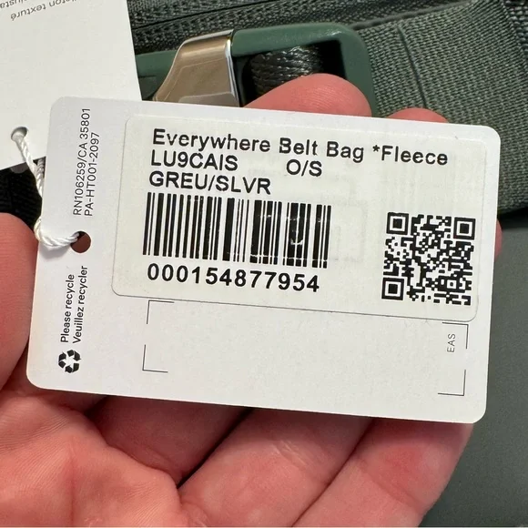 NWT lululemon fleece belt bag - Picture 8 of 12